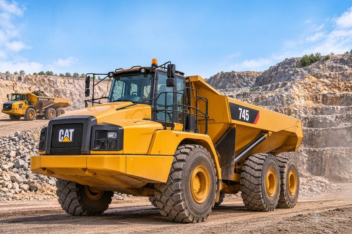 Articulated Dump Trucks — Material haulage, quarries and major construction
